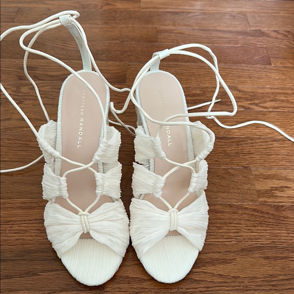 Loeffler Randall Women's White Sandals